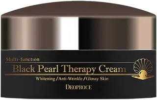 Deoproce Black Pearl Therapy Cream крем антивозрастной с черным жемчугом и золотом