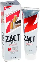 CJ Lion Zact Plus паста зубная отбеливающая для курящих