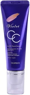 Deoproce Violet CC Cream No.23 Sand Beige SPF49+ CC крем