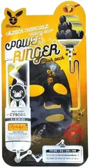 Elizavecca Black Charcoal Honey Deep Power Ringer Mask Pack очищающая тканевая маска для лица с порошком древесного угля
