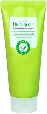 Deoproce Premium Green Tea Peeling Vegetal пилинг-скатка на основе зеленого чая