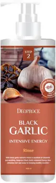 Deoproce Rinse Black Garlic Intensive Energy бальзам интенсивный от выпадения волос с черным чесноком