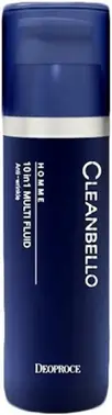 Deoproce Cleanbello Homme 10 in 1 Multi Fluid эмульсия 10 в 1 для мужчин с морским коллагеном