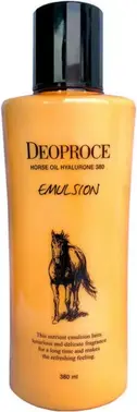 Deoproce Horse Oil Hyalurone Emulsion эмульсия восстанавливающая с лошадиным маслом
