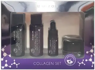 Mizon Collagen Miniature Set набор для лица (эмульсия + тонер + сыворотка + крем)