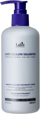 Lador Anti-Yellow Shampoo шампунь оттеночный для светлых волос