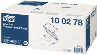 Tork Premium H3 полотенца бумажные листовые ZZ и C-сложения ультрамягкие