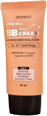 Deoproce Magic BB Cream No.23 Sand Beige SPF50+ BB-крем с коллагеном