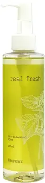 Deoproce Real Fresh Vegan Deep Cleansing Foam пенка для глубокого очищения кожи