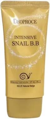 Deoproce Intensive Snail B.B No.21 Natural Beige SPF50+ BB-крем для лица с муцином улитки