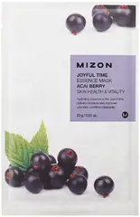 Mizon Joyful Time Essence Mask Acai Berry маска для лица тканевая с экстрактом ягод асаи
