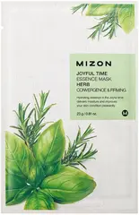 Mizon Joyful Time Essence Mask Herb маска для лица тканевая с комплексом травяных экстрактов