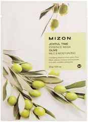 Mizon Joyful Time Essence Mask Olive маска для лица тканевая с экстрактом оливы