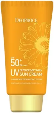Deoproce UV Defence Soft Daily Sun Cream SPF50+ крем мягкий ежедневный солнцезащитный