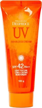 Deoproce Premium UV Sun Block Cream SPF42+ крем солнцезащитный для лица и тела