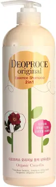 Deoproce Original Essence Shampoo Camellia шампунь-бальзам 2 в 1 для жирных волос