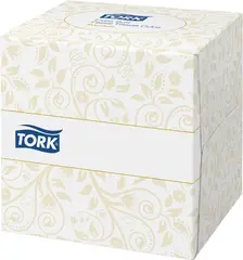 Tork Premium Facial Tissue Cube салфетки косметические ультрамягкие для лица в кубе