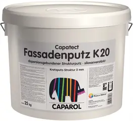 Caparol Capatect Mineral Fassadenputz K20 минеральная декоративная штукатурка