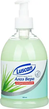 Luscan Алоэ Вера крем-мыло жидкое антибактериальное