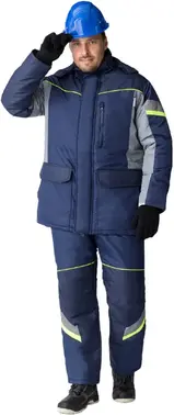 Факел-Спецодежда Profline Specialist Winter костюм зимний (куртка + полукомбинезон + жилет)
