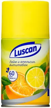Luscan Антитабак Лайм и Апельсин сменный баллон для автоматического освежителя