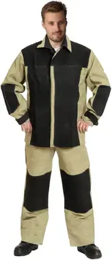 Факел-Спецодежда костюм сварщика комбинированный (куртка + брюки)