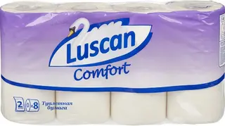 Luscan Comfort бумага туалетная