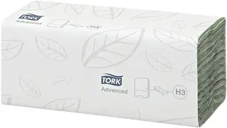 Tork Advanced Singlefold H3 полотенца бумажные листовые ZZ-сложения