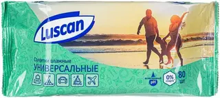Luscan салфетки влажные универсальные