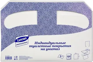 Luscan Professional индивидуальные туалетные покрытия на унитаз 1/2 сложения