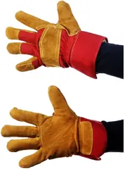 Союзспецодежда перчатки спилковые комбинированные утепленные