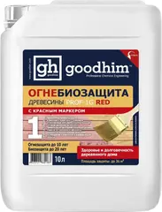 Goodhim Prof 1G Red огнебиозащита древесины с красным маркером