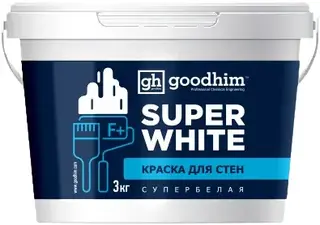 Goodhim F+ Super White краска для стен супербелая