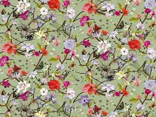 Forbo Flotex Vision флокированное ковровое покрытие Floral 840003 Botanical