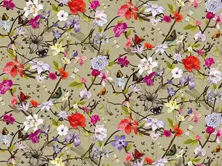 Forbo Flotex Vision флокированное ковровое покрытие Floral 840004 Botanical