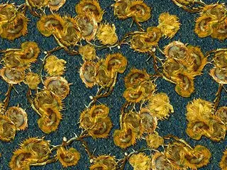 Forbo Flotex Vision флокированное ковровое покрытие Pattern 940 Van Gogh