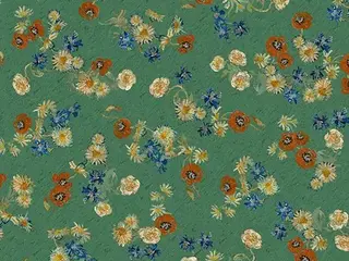 Forbo Flotex Vision флокированное ковровое покрытие Pattern 943 Van Gogh