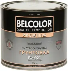Belcolor Premium ГФ-021 Metal & Wood грунтовка антикоррозионная быстросохнущая