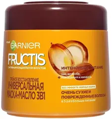 Garnier Fructis Тройное Восстановление Интенсивное Питание универсальная маска-масло 3 в 1