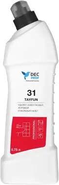 DEC Prof 31 Tayfun средство для ежедневной мойки санузлов и ванных комнат