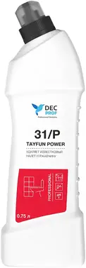 DEC Prof 31/P Tayfun Power средство для мойки санузлов и ванных комнат