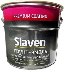 Slaven Premium Coating грунт-эмаль 3 в 1 алкидный антикоррозионный