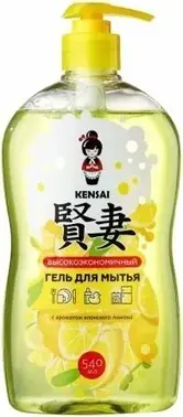 Кенсай с Ароматом Японского Лимона гель для мытья посуды и детских принадлежностей