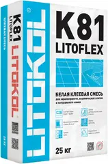 Литокол Litoflex K81 белая клеевая смесь