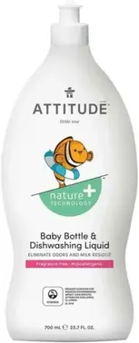Attitude Baby Dishwashing Liquid Fragrance-Free средство для мытья детской посуды