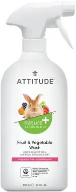 Attitude Fruit & Vegetable Wash Fragrance-Free средство для мытья овощей и фруктов
