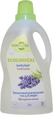 Molecola Ecological Laundry Liquid French Lavender экологичный универсальный гель для стирки