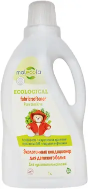 Molecola Ecological Fabric Softener Pure Sensitive экологичный кондиционер для стирки детского белья