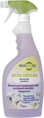 Molecola Ecological Bathroom Cleaner Emerald Forest экологичный очищающий спрей для ванной комнаты