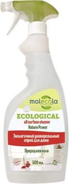 Molecola Ecological All Surface Cleaner Nature Power экологичный универсальный спрей для дома